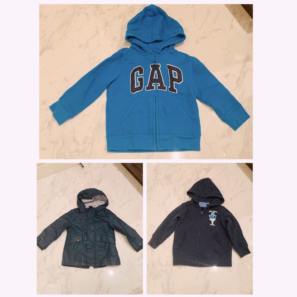 3 Kids’ Raincoat/hoodies for